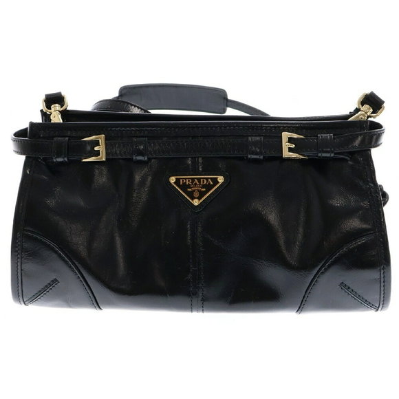 Prada Soft Crossbody Handbag Black - Picture 1 of 5